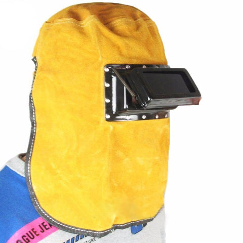Cow Leather Welding Helmet