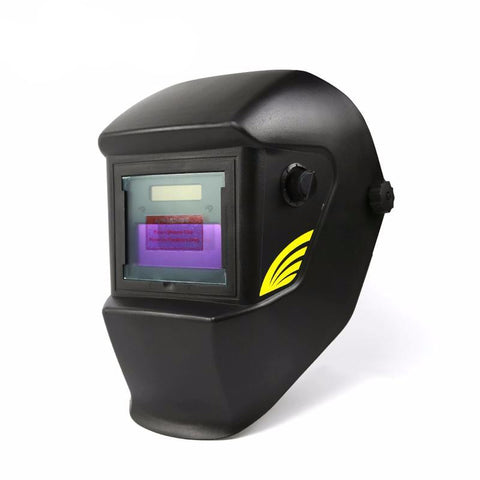 Black Solar Electric Welding Helmet