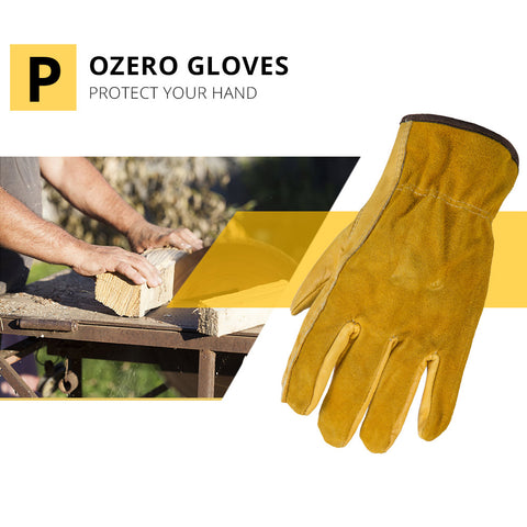 Cowhide Protection  Safety  Gloves