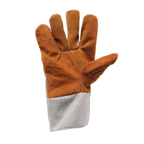 Soft Cowhide Leather Plus Gloves